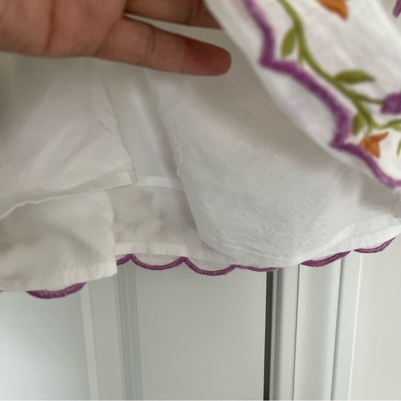 MAJORELLE Wesley Crop Top in Ivory Daydream - Picture 9 of 12